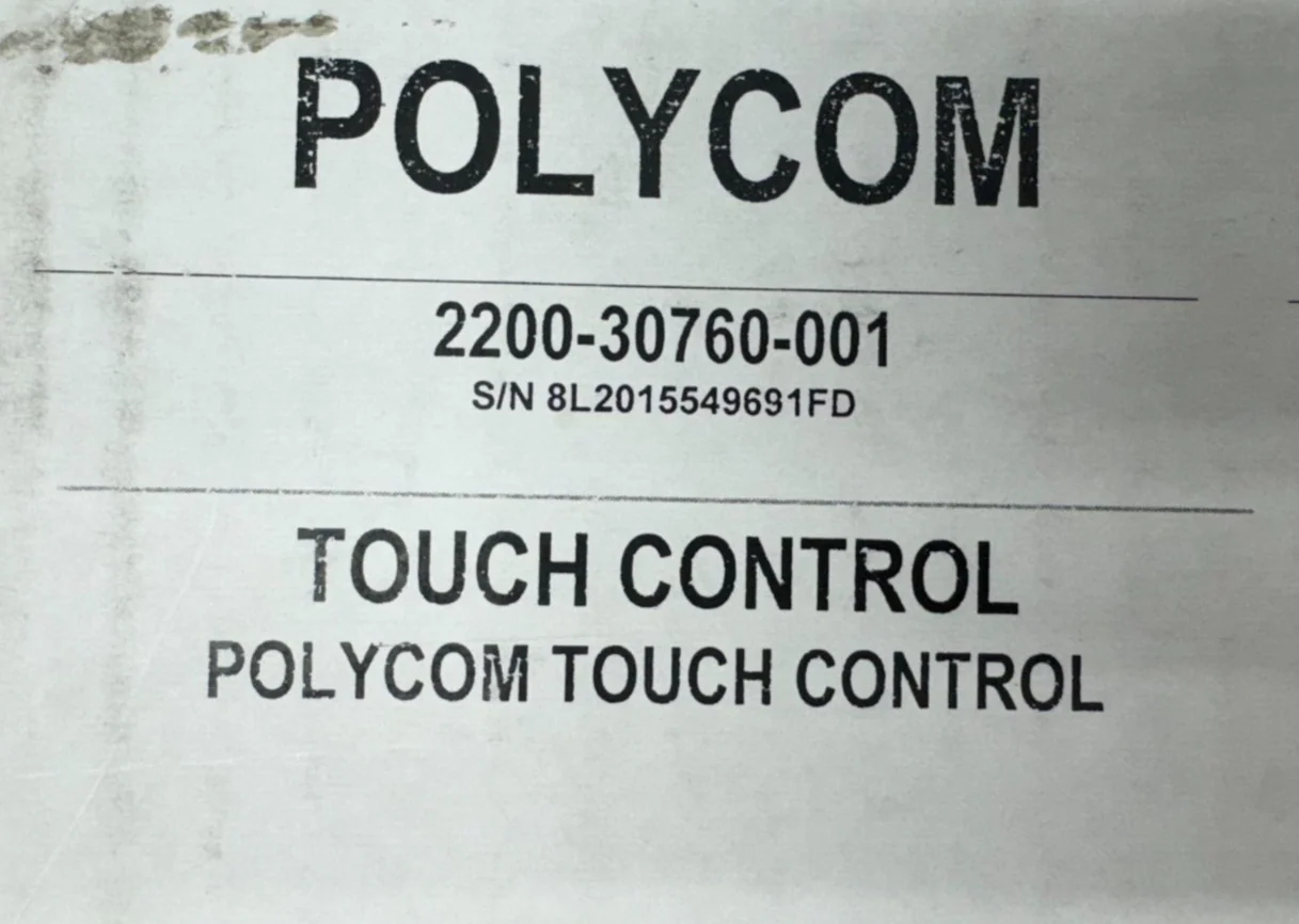 Poly TC8 Polycom 8" Touch Control Panel video conferencing device 2200-20760-001 - Image 5