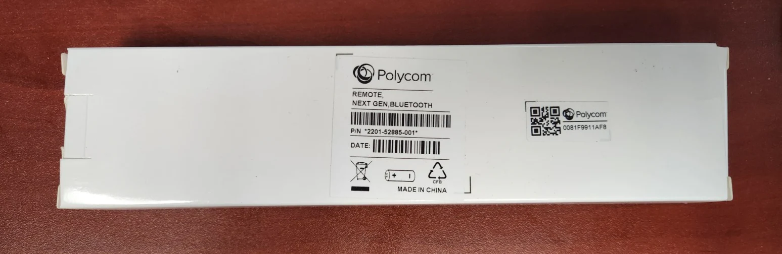 Polycom 2201-52885-001 P010 Bluetooth Remote Control for Studio X & G7500 - Image 3