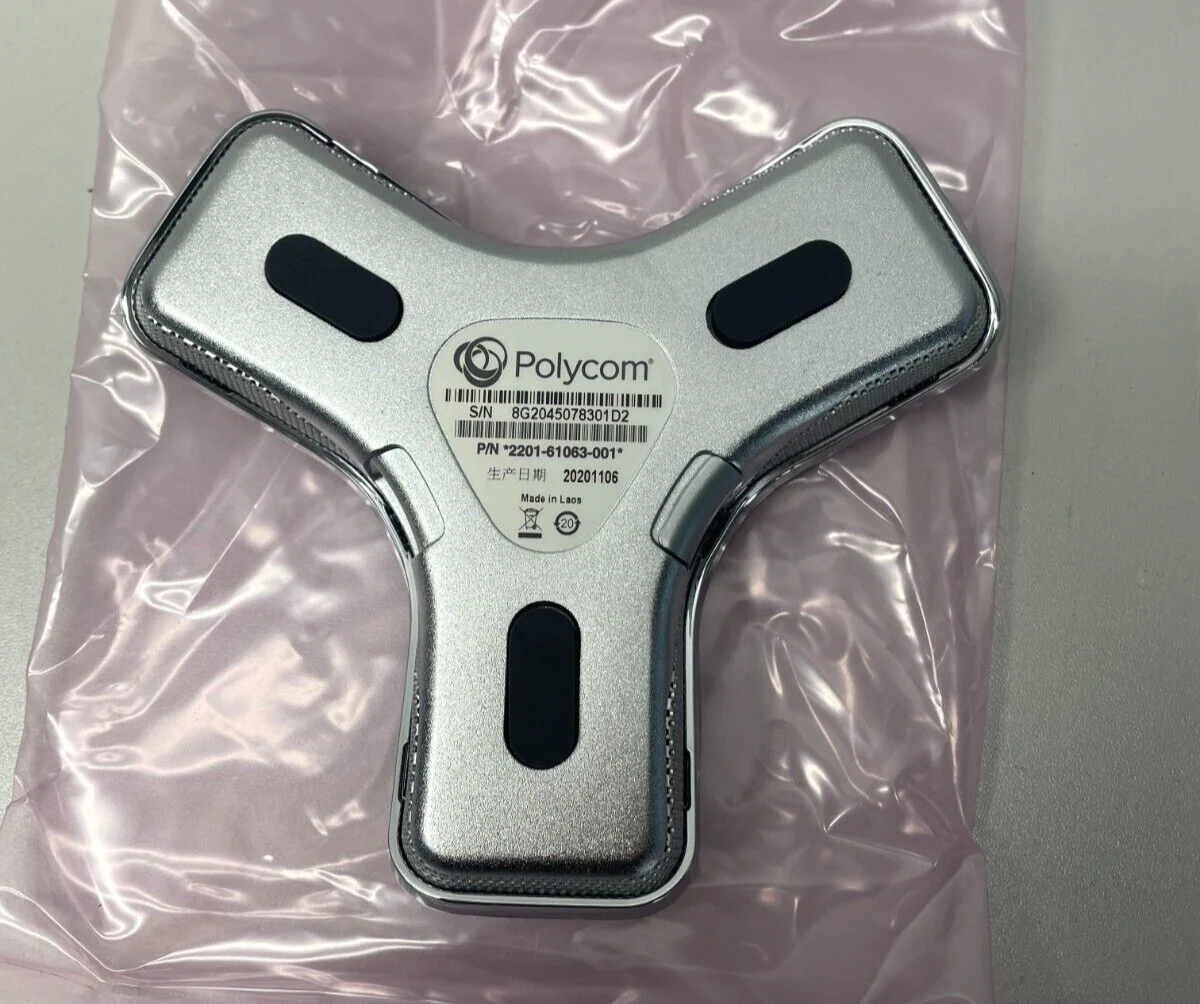 Polycom 2201-61063-001 RealPresence Group Series Microphone w/ 7.2m Cable - Image 3