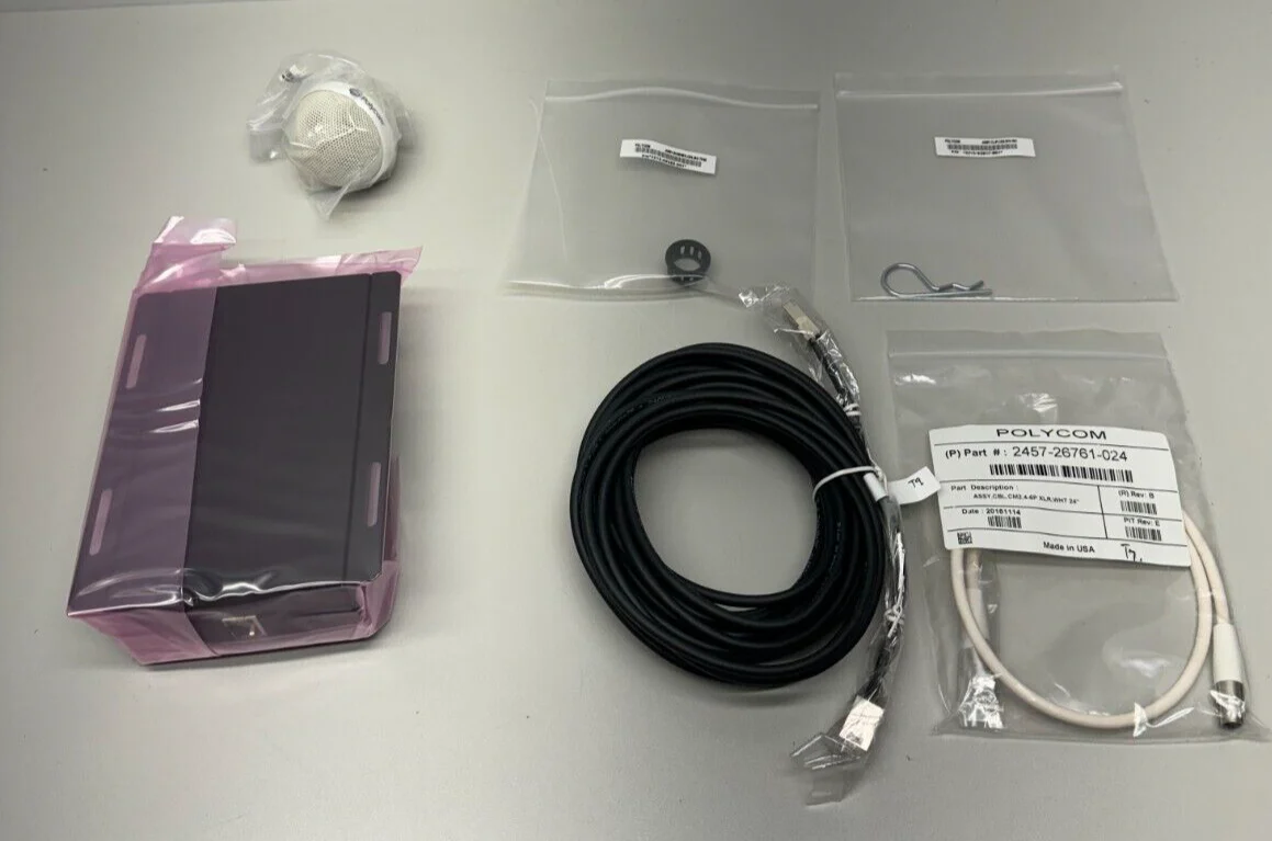 Polycom HDX Ceiling Microphone Array Mic 2200-23809-002 Missing Parts