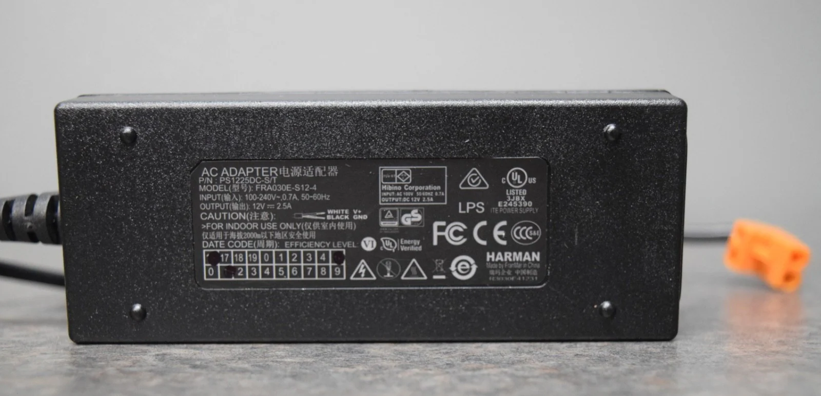 Power Supply Adapter model-FRA030E-S12-4 12V Compatible w/London BLU-BOB BLU-BIB - Image 2
