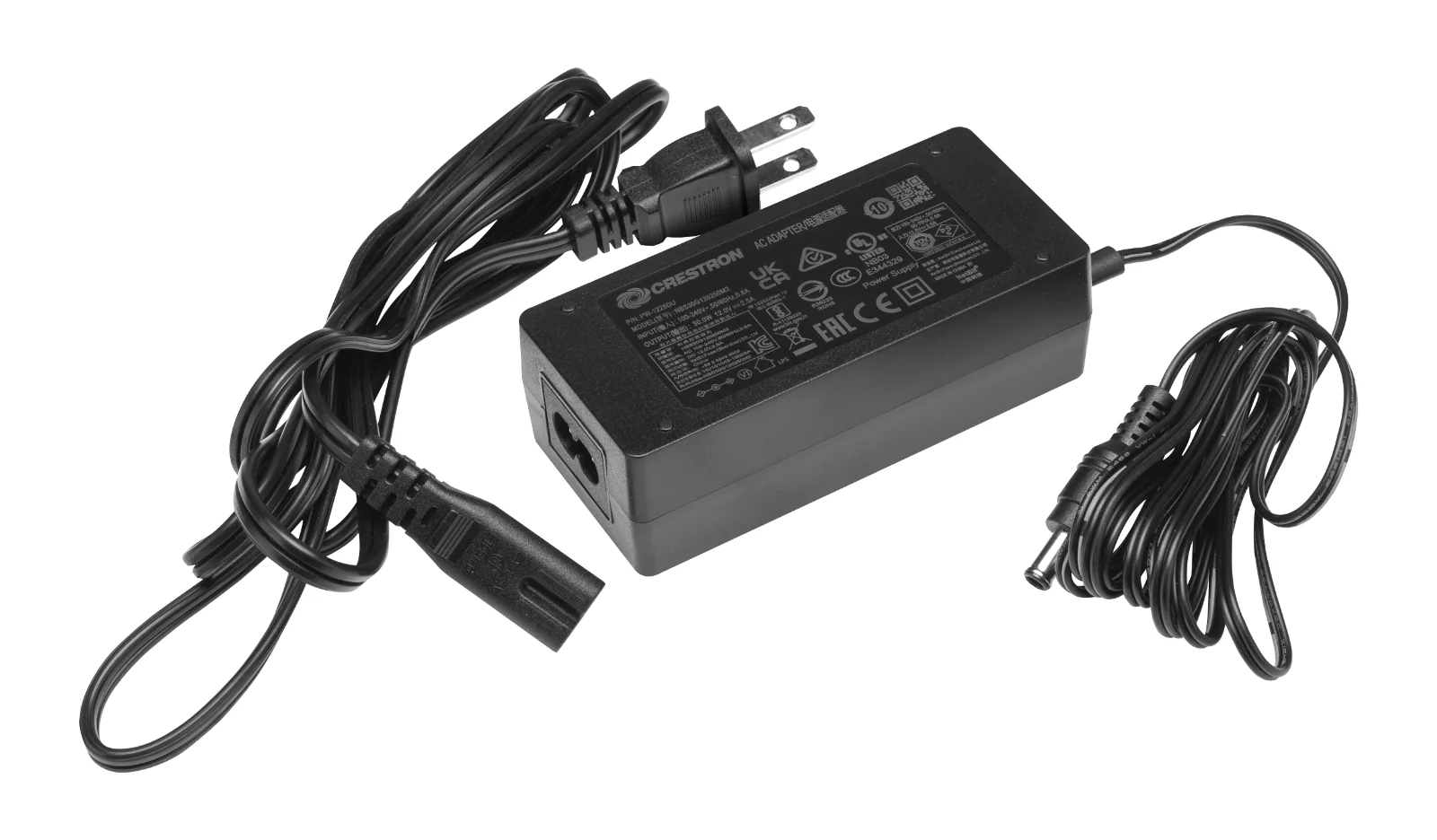 PW-1225DU  Desktop Power Pack, 12VDC, 2.5 A, 3.3 mm, Universal 6513216