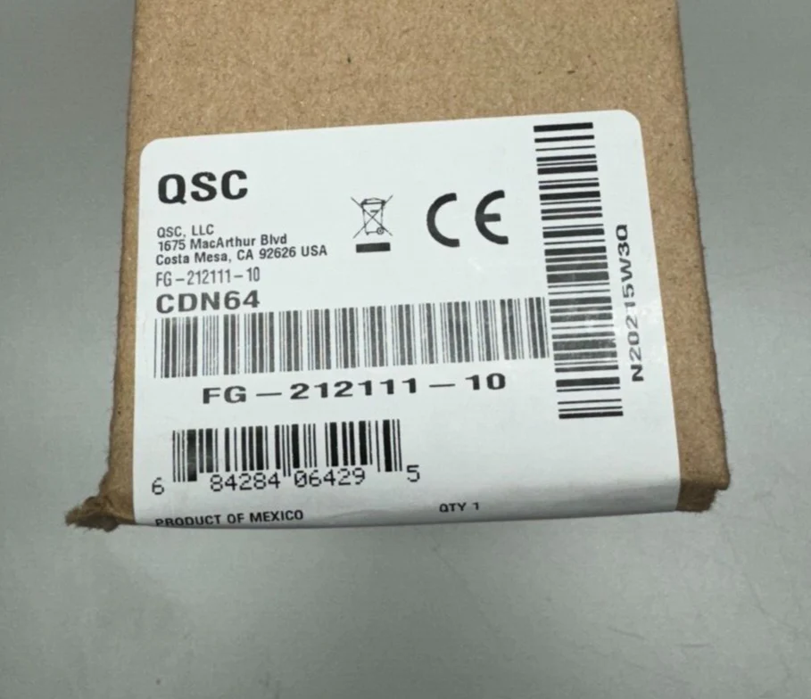 QSC CDN64 Dante Audio Bridge Card 64x64 Channels FG-212111-10 - Image 2