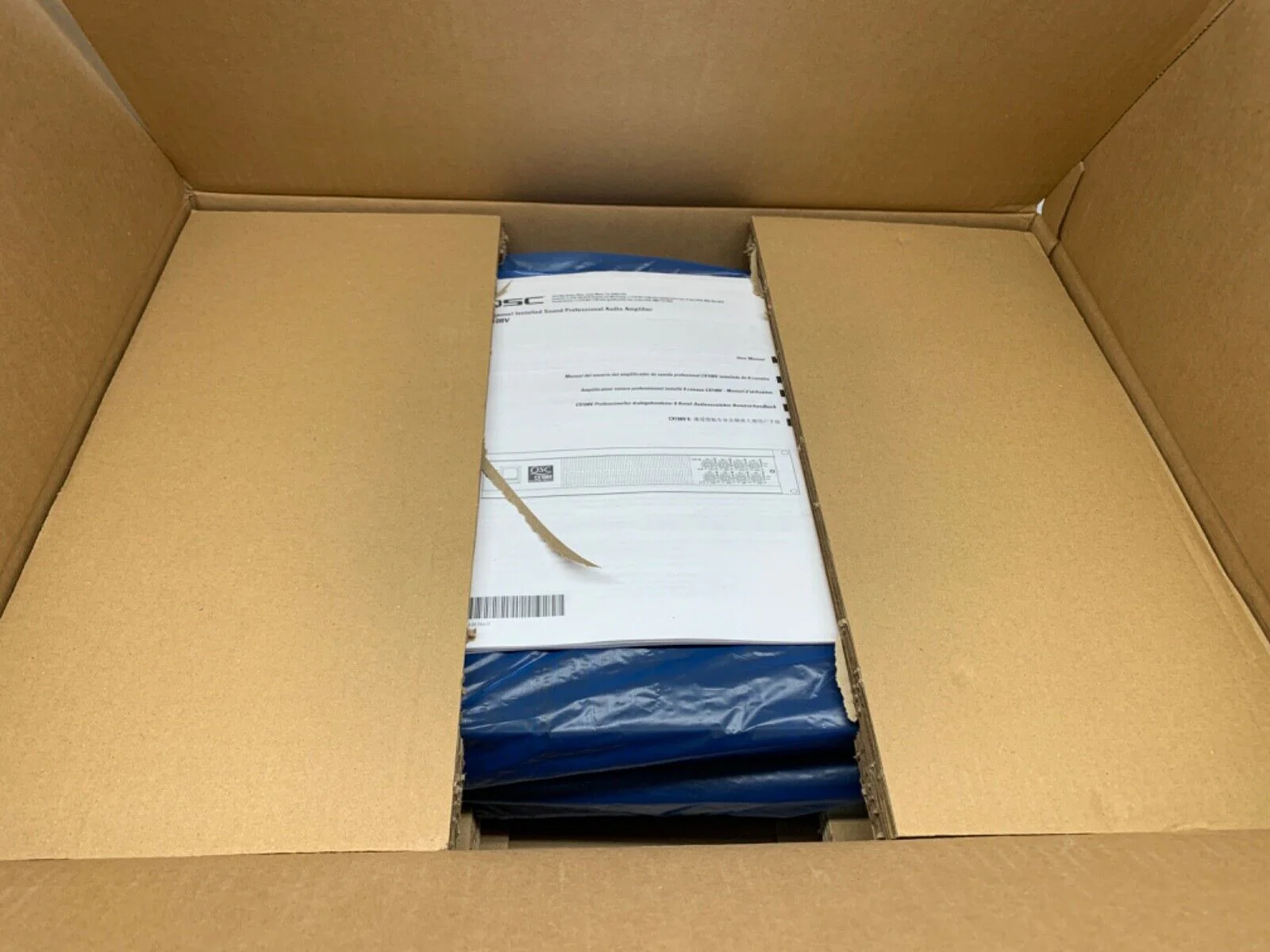 QSC CX108V 8-channel 100W 70V Power Amplifier (FG000368-00) - Image 3