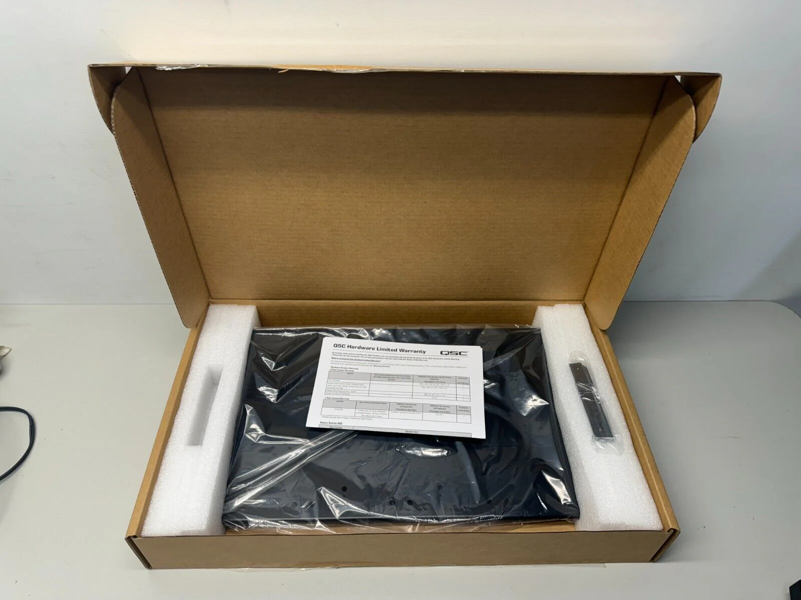 QSC QIO-RMK Rack Mount Rack Mount Tray FG-901528-00 NOB - Image 3