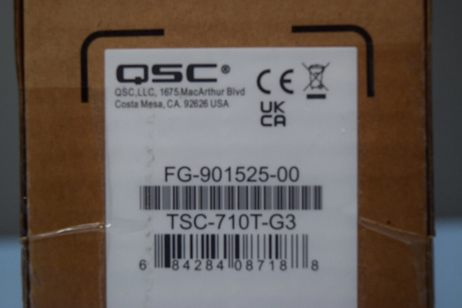 QSC TSC-710T-G3 Q-Sys TSC Series 7" & 10" Touch screen stand accessory