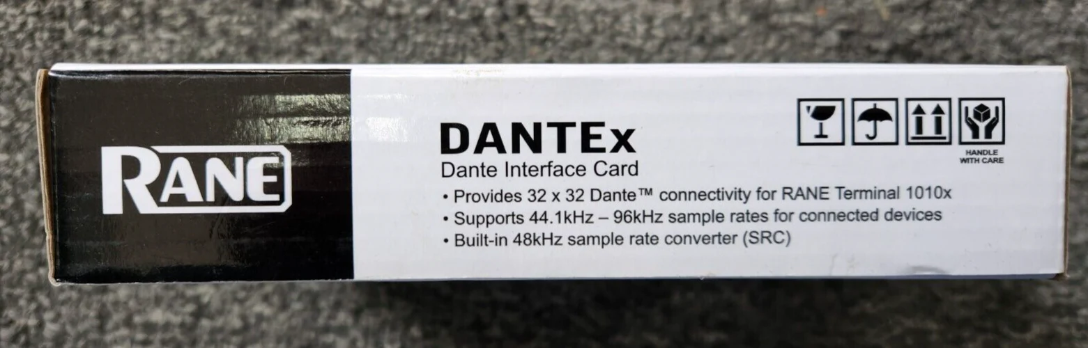 Rane Dante Commercial DANTEx Dante Interface Card NEW - Image 4