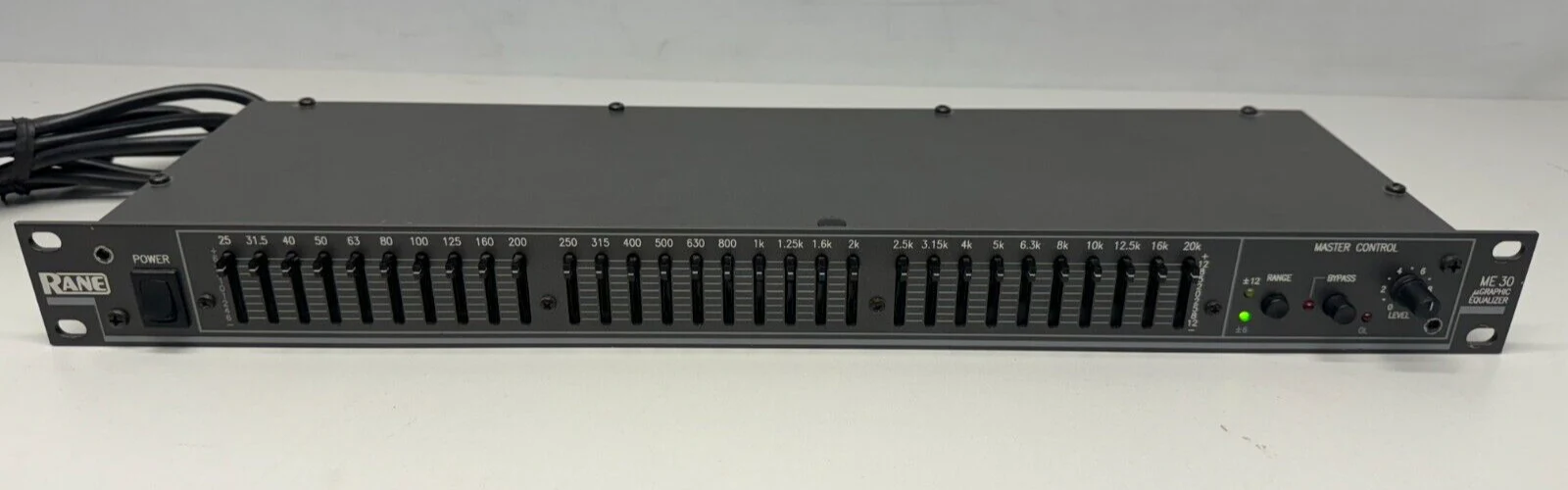 Rane ME 30 30-Band Graphic Equalizer - Image 2