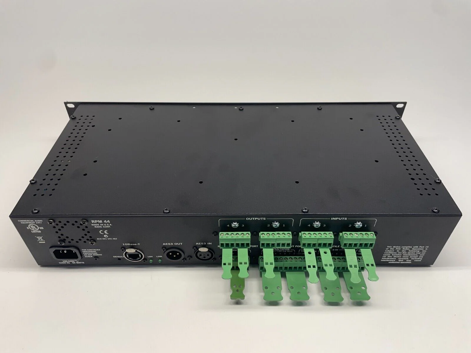 RANE RPM 44 - 4 Analog Input / 4 Analog Output Programmable DSP Multiprocessor - Image 6