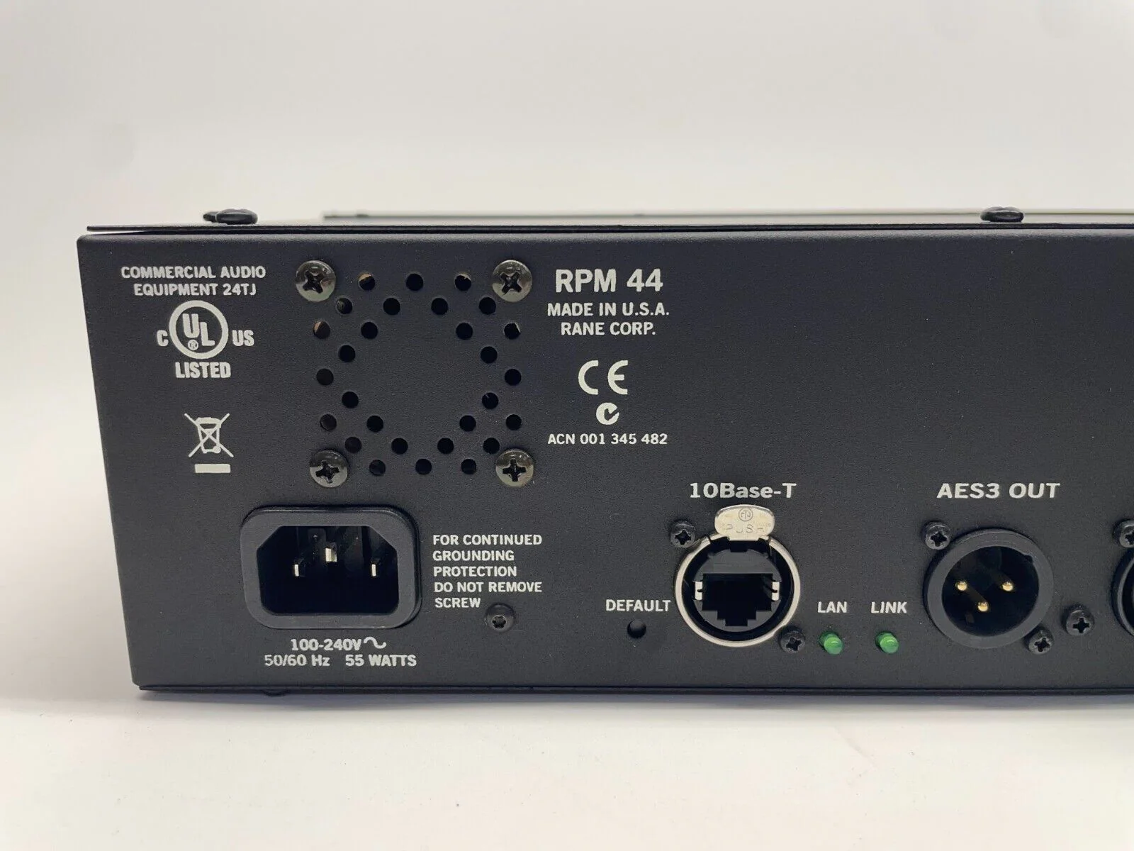 RANE RPM 44 - 4 Analog Input / 4 Analog Output Programmable DSP Multiprocessor - Image 7