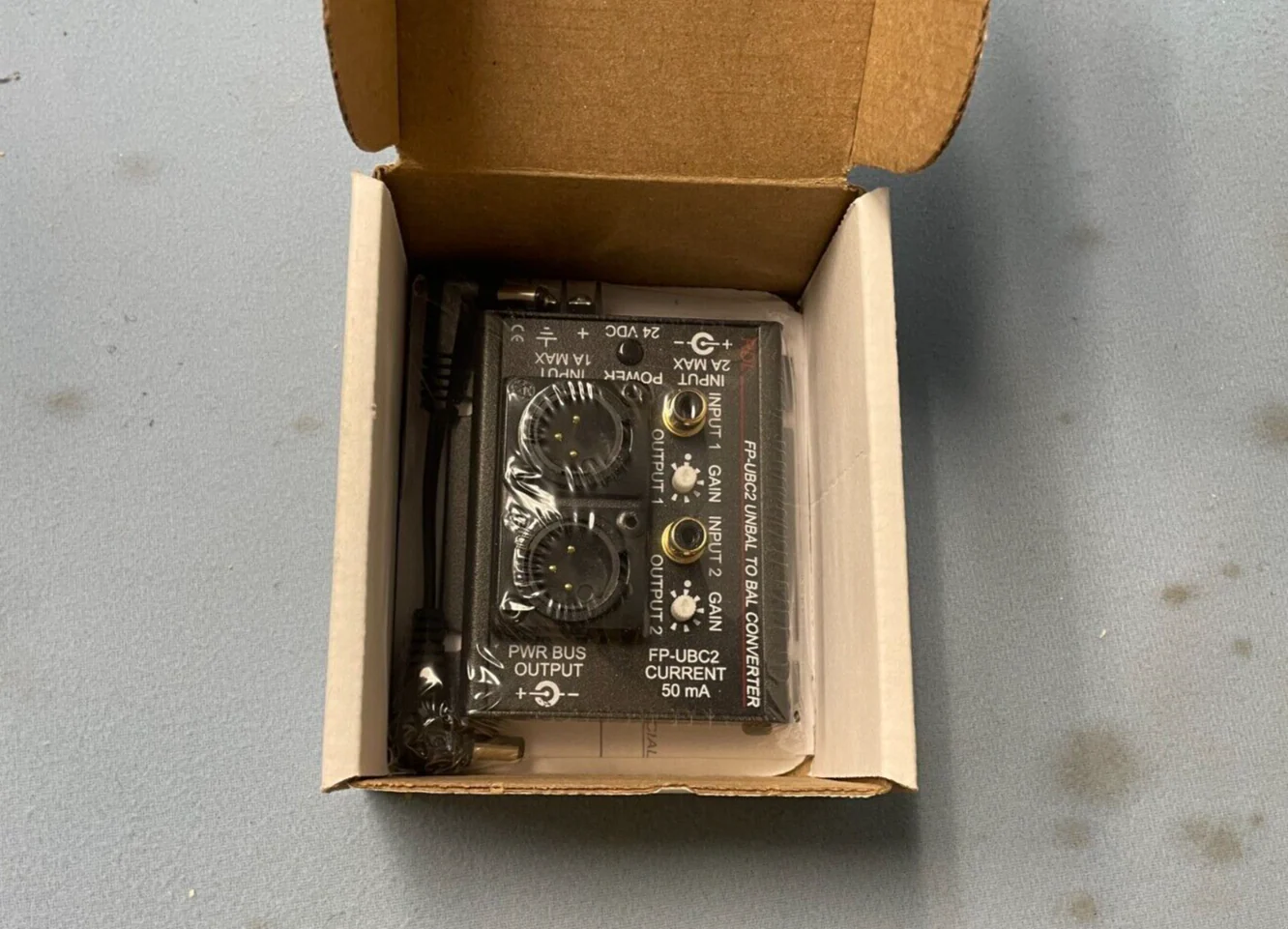 RDL FP-UBC2 Unbal To Bal Converter FP-UBC2 Current 50mA - Image 3