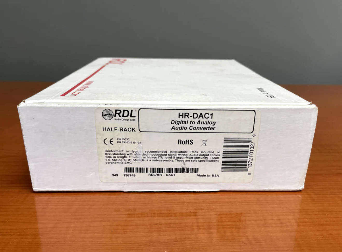 RDL HR-DAC1 Digital to Analog Converter 24 Bit 192 kHz
