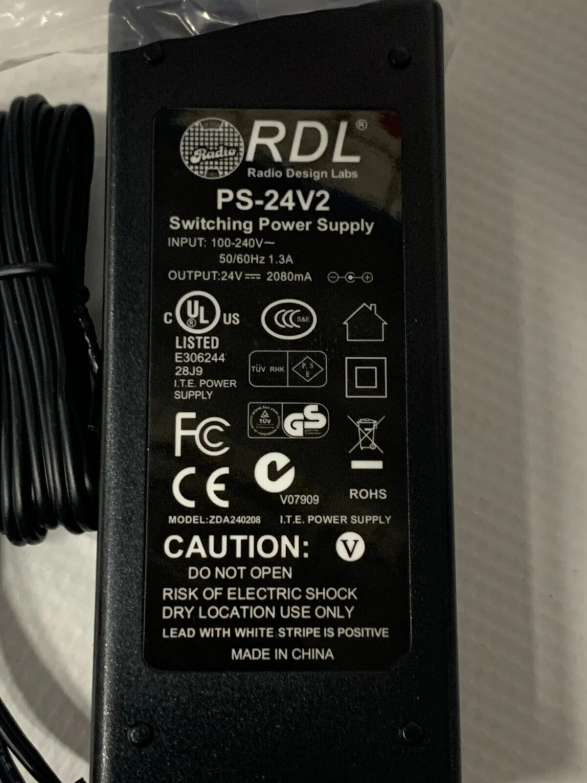 RDL PS-24V2A  24VDC Switching Power Supply - Image 3