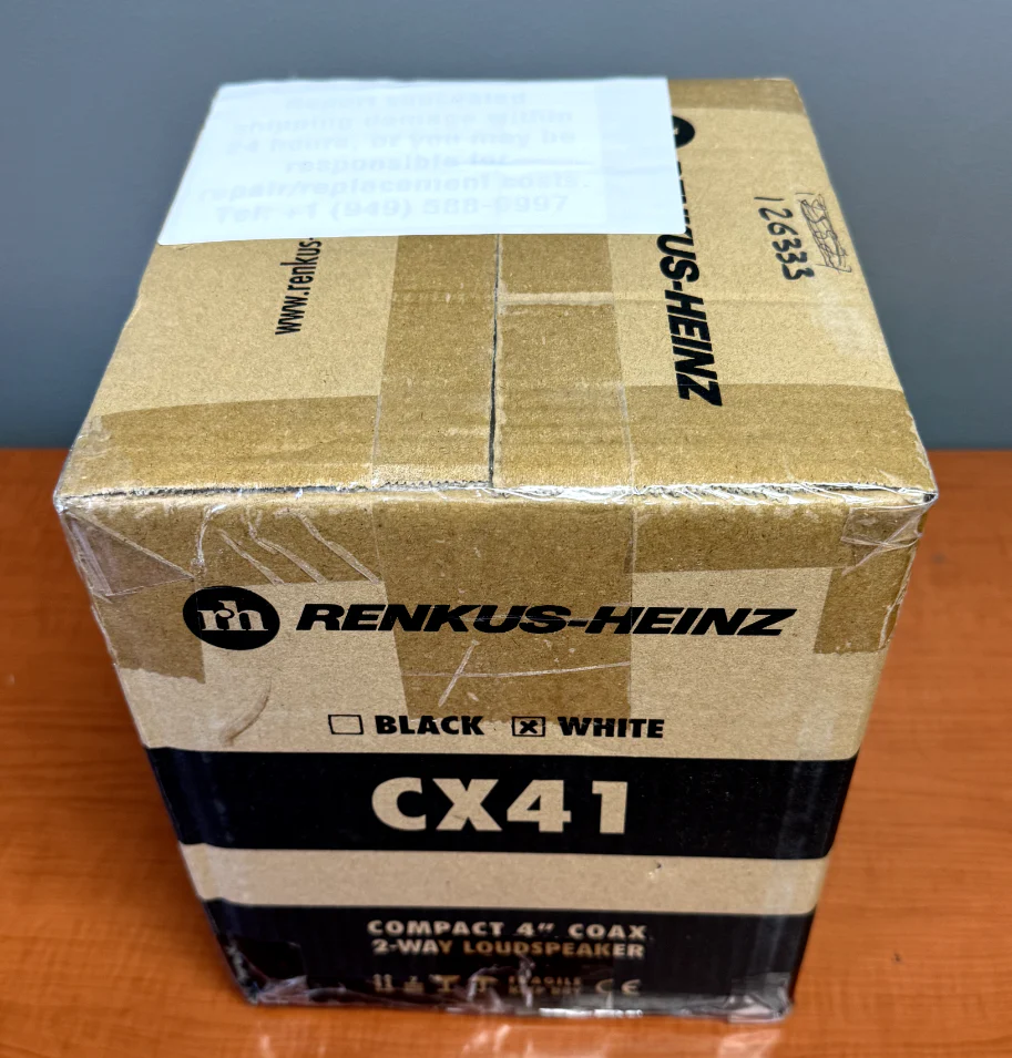 Renkus Heinz CX41 Compact Four-Inch Coaxial Two-Way Loudspeaker (Non-Powered) - Image 3