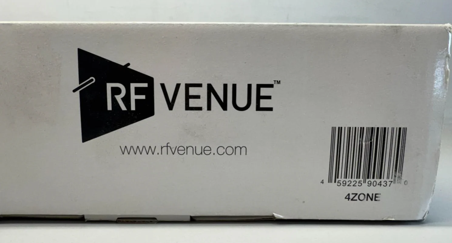 RF Venue 4 Zone - Antenna Combiner for Wireless Mic Receivers (470 - 960 MHz) - Image 2