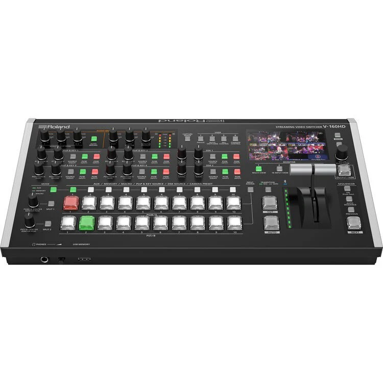 Roland V-160HD SDI/HDMI Hybrid High-Def HD Broadcast Streaming Video Switcher - Image 2