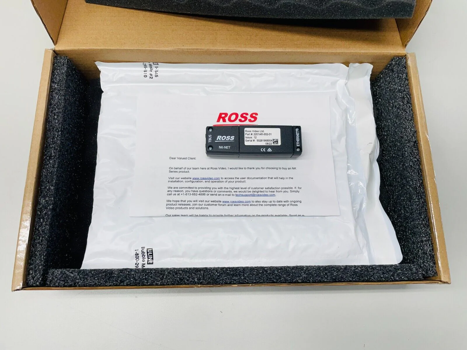 Ross Video NK Network Adapter Network to Ethernet Interface Device NK-NET - Image 3