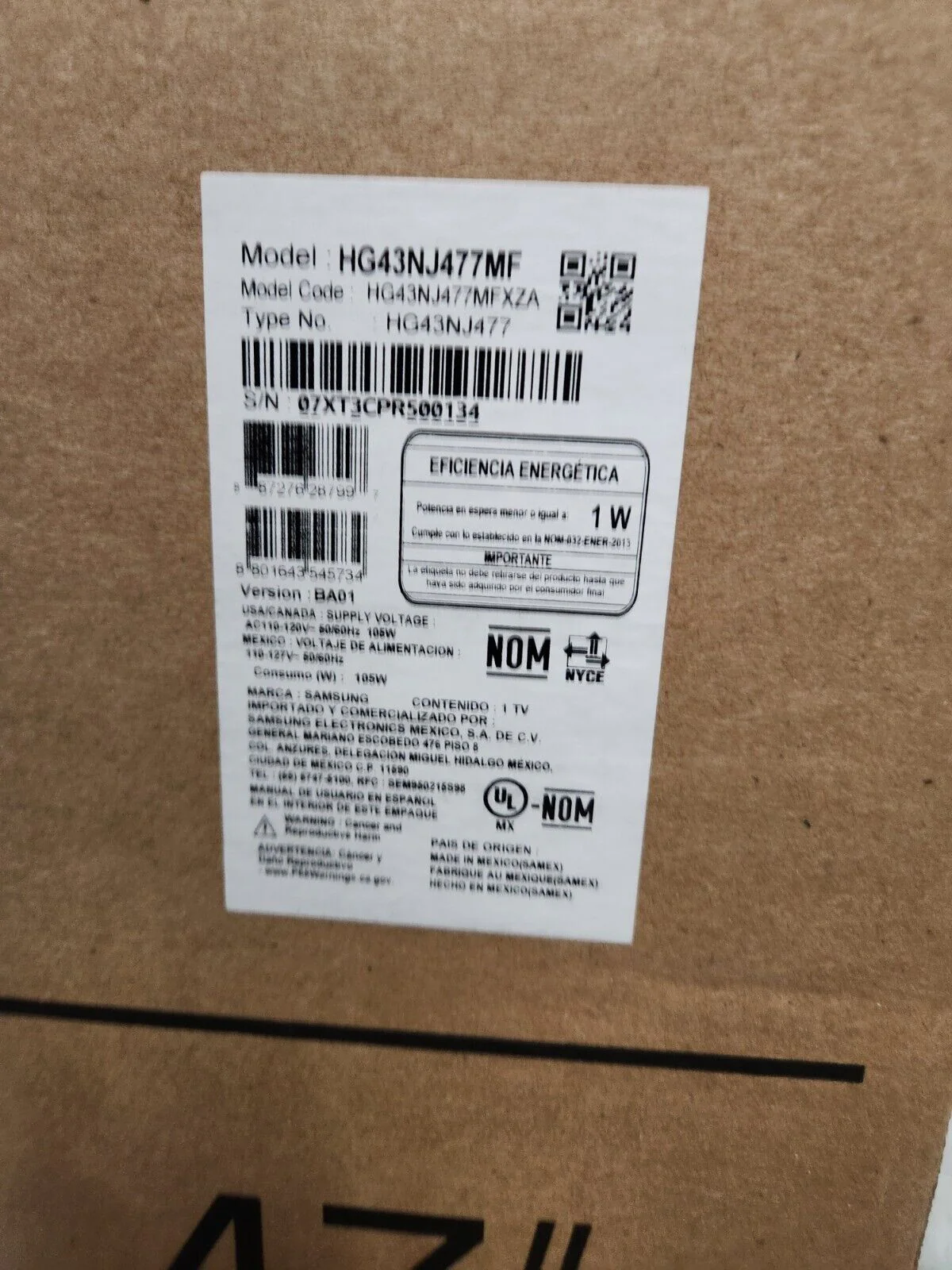 Samsung HG43NJ477MF 477 Series Hospitality LED TV 43" - Image 3