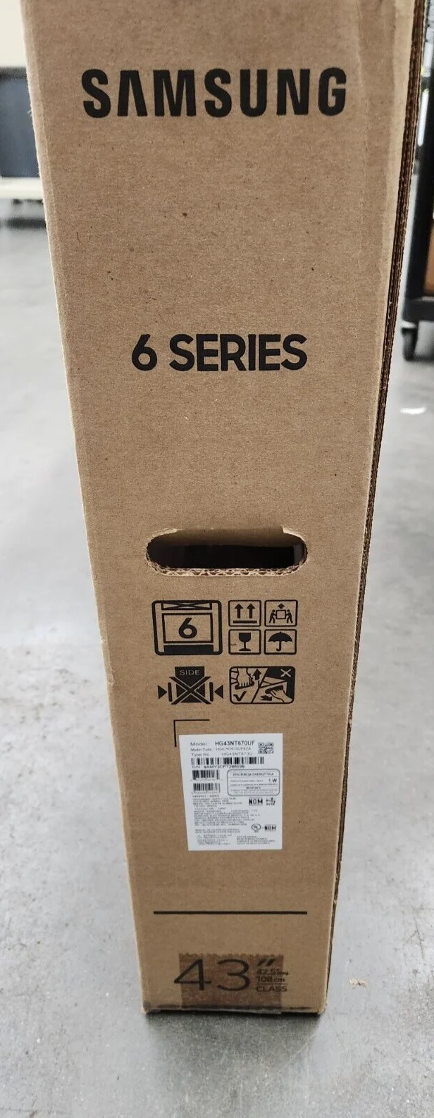Samsung HG43NT670UF 43" NT670U Series Hospitality TV 4K UHD Monitor - Image 3