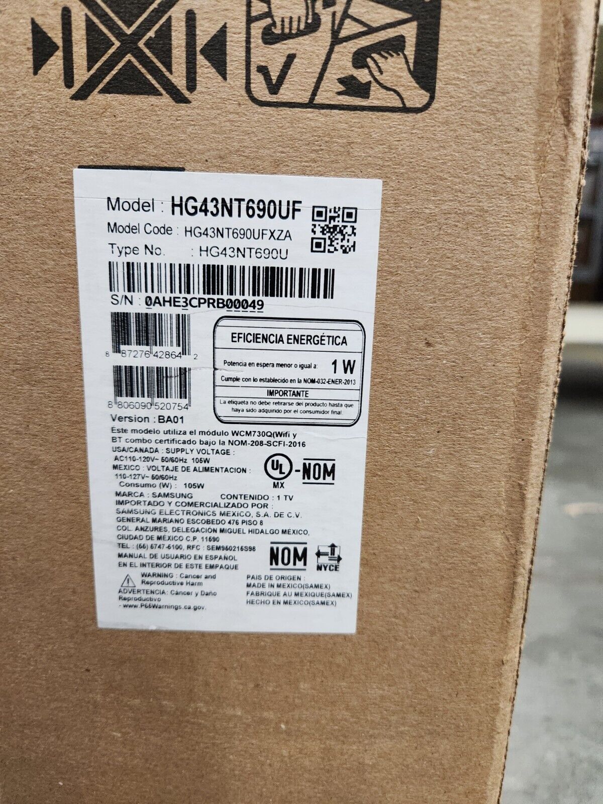 Samsung HT690 HG43NT690UF 43" Class Smart LED Hospitality TV - 4K UHDTV - Image 2