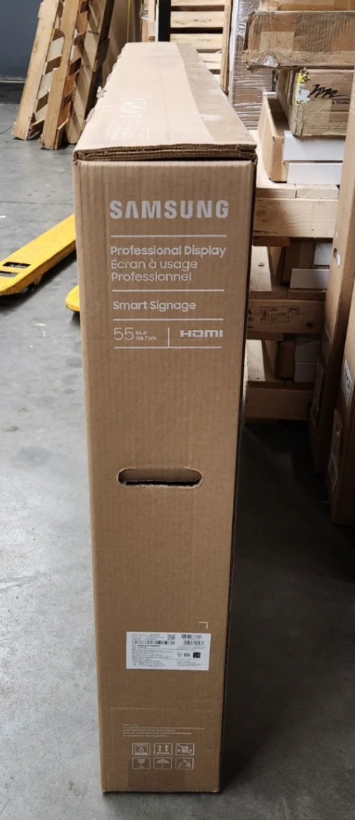 Samsung QB55B 55" Direct-Lit 4K Crystal UHD LED Display Smart Signage NEW - Image 4