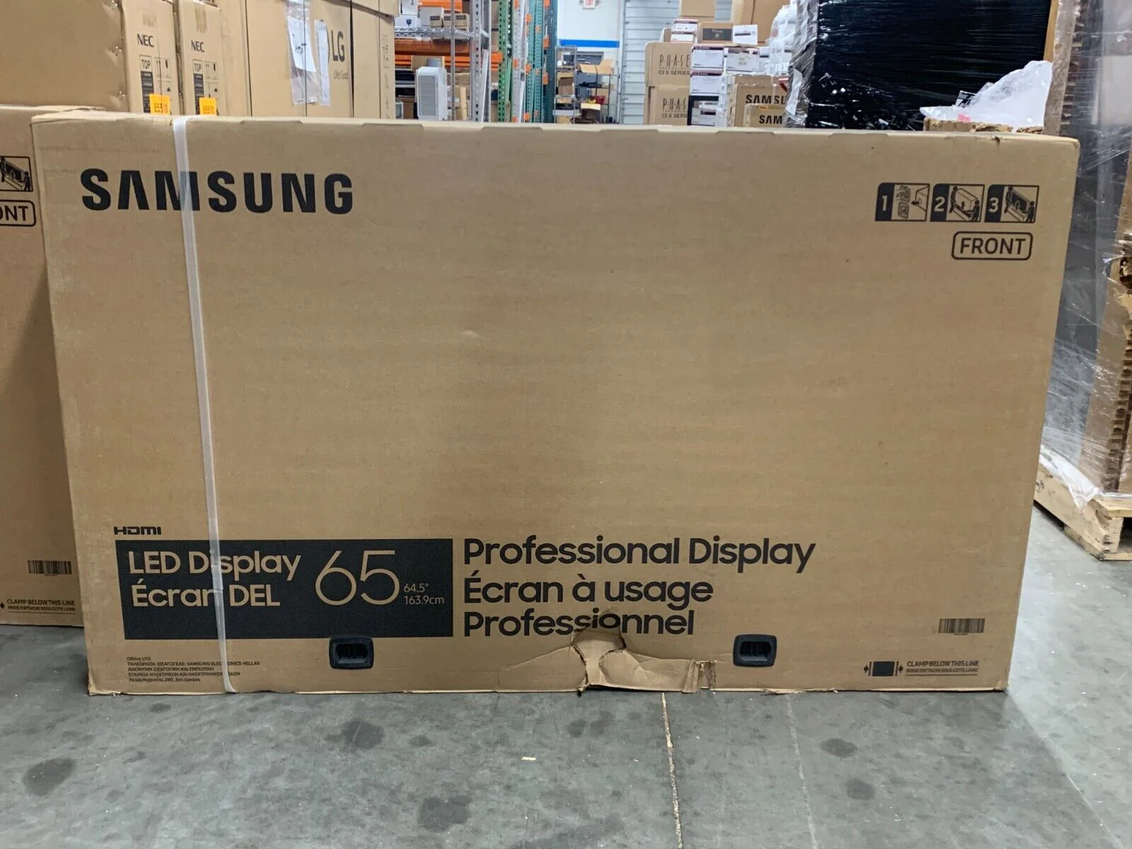 Samsung QB65R-B /65" Class 4K UHD Smart Professional LED Display /LH65QBRBBGCXGO - Image 4