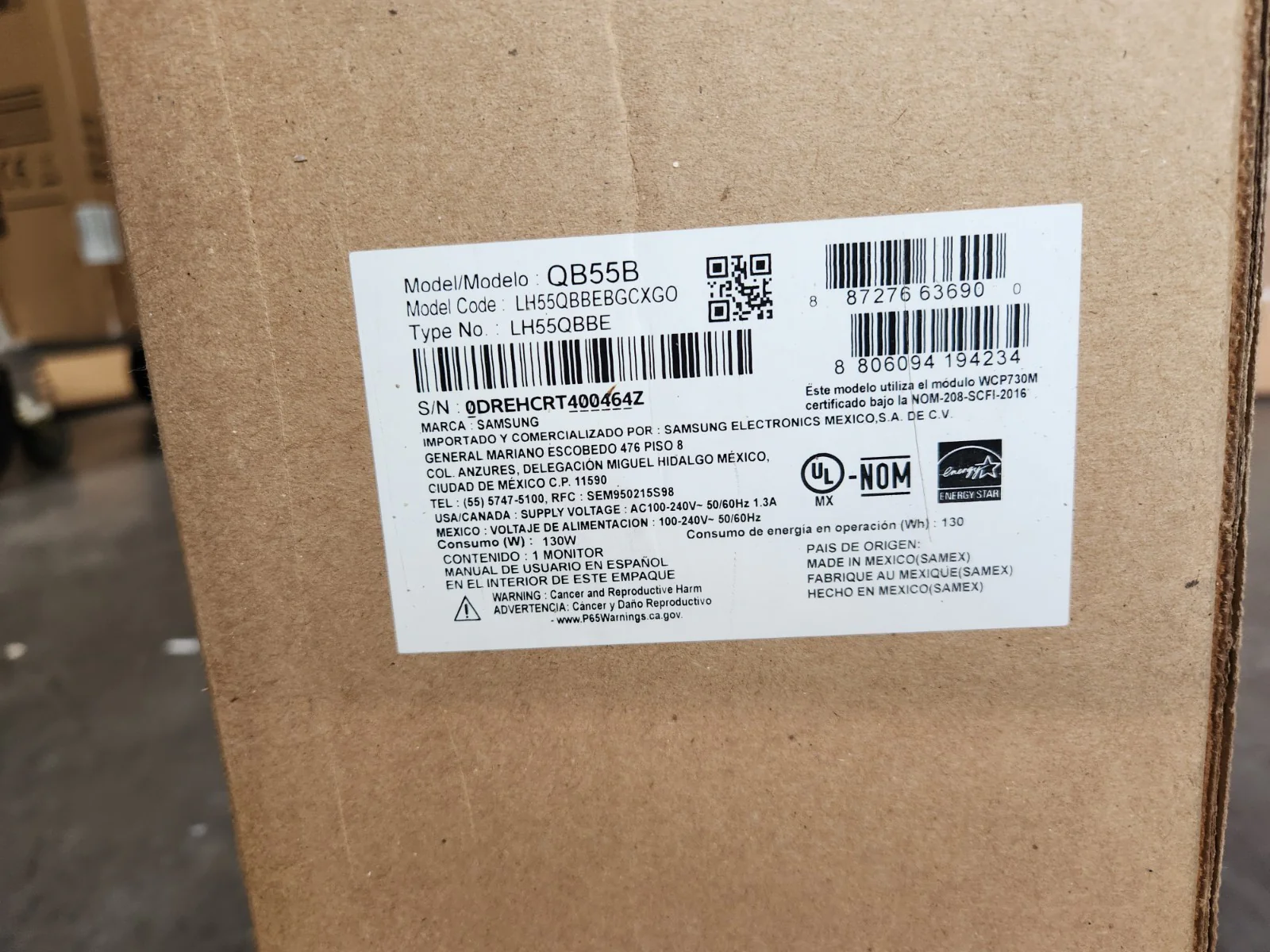 Samsung QBB Series QB55B 55" 4K Smart Commercial LED Display (Wi- Fi) - Image 3