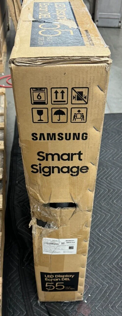 Samsung QM55R-T 55" 4K Professional Interactive Touchscreen Signage Display - Image 4