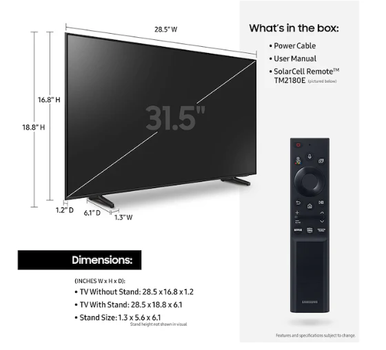 Samsung QN32Q60AAFXZA 32-Inch Class QLED Q60A Series 4K UHD Smart TV with Alexa - Image 5