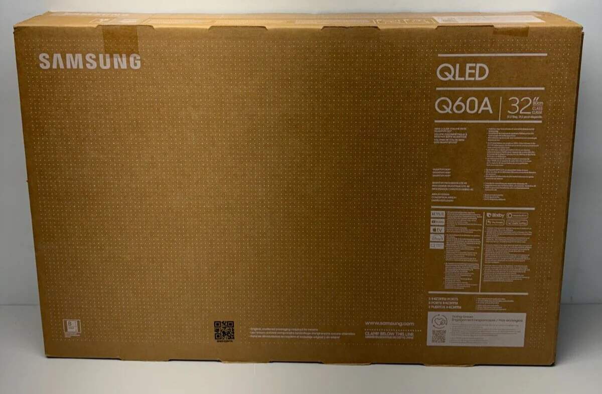 Samsung QN32Q60AAFXZA 32-Inch Class QLED Q60A Series 4K UHD Smart TV with Alexa - Image 6