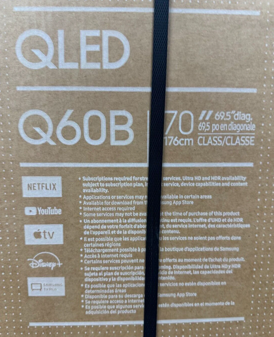 Samsung QN70Q60BAF 70 Inch QLED 4K Smart TV Q60B w/ Gaming and Smart Hub - Image 2