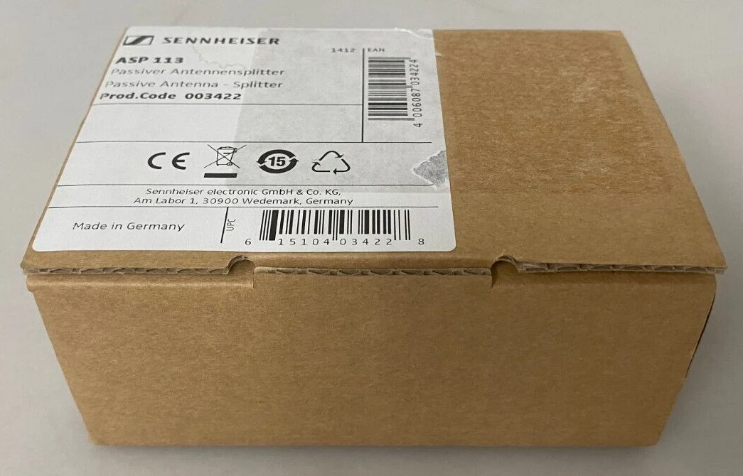 Sennheiser ASP 113 3-Way Passive Antenna Splitter (003422) - Image 2