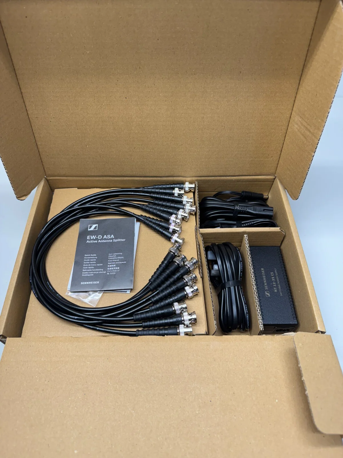 Sennheiser EW-D ASA 4-Way Active Antenna Splitter with DC Distribution for EW-D - Image 2