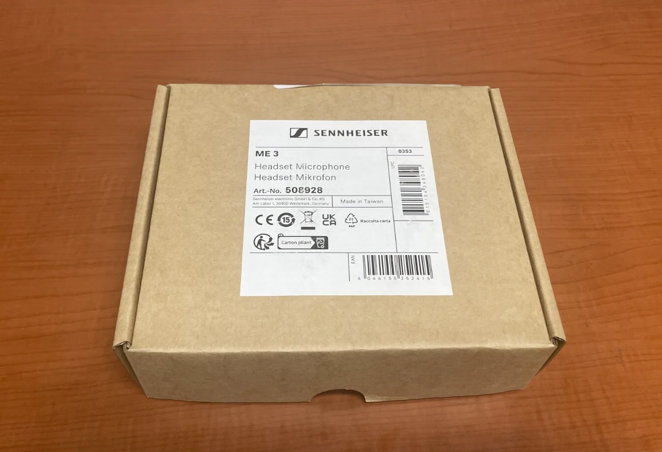 Sennheiser ME 3 Cardioid Headmic for Wireless Systems 508928