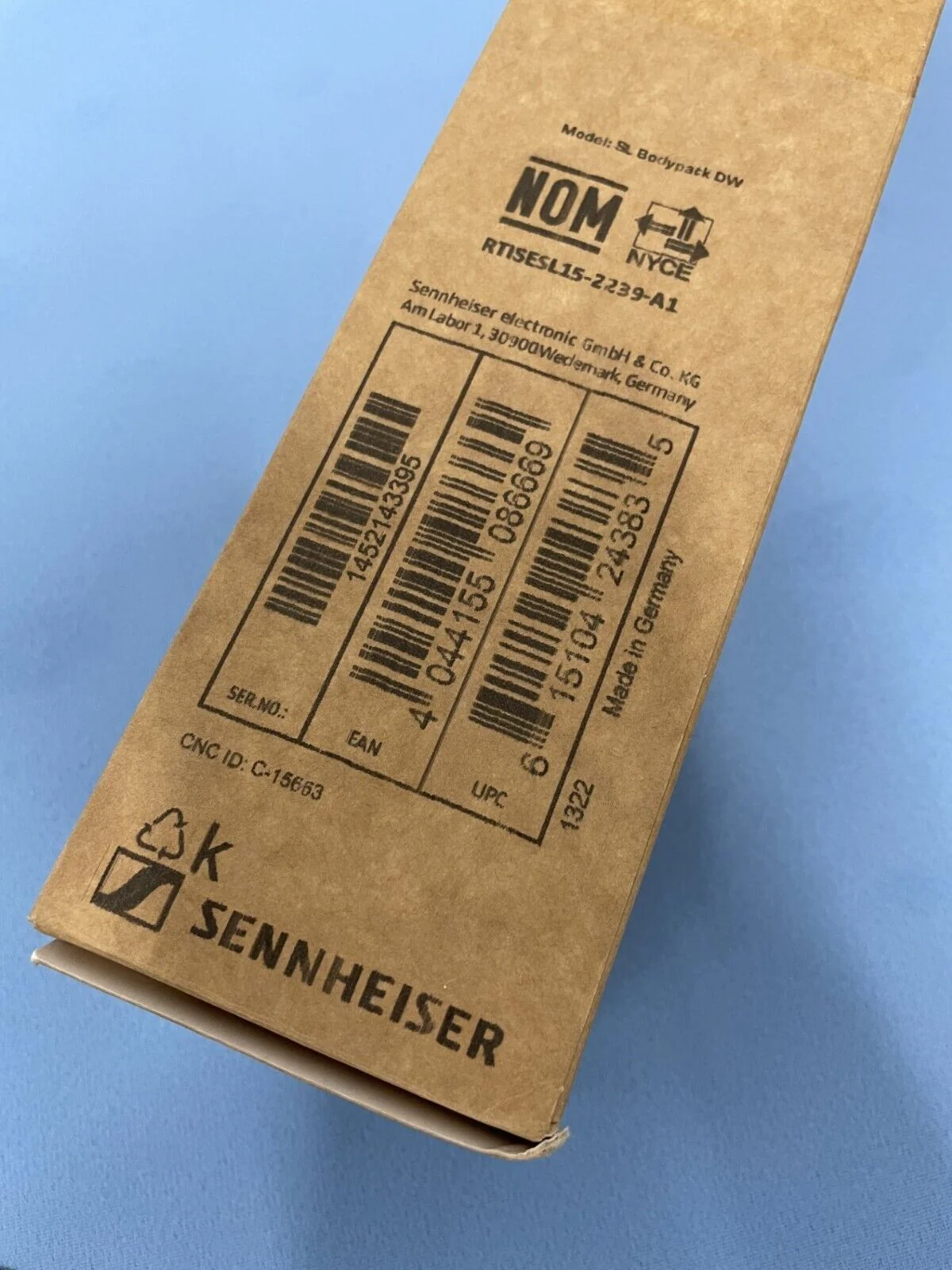 Sennheiser Speechline DW-4 SL Digital Wireless Microphone Bodypack Transmitter - Image 4