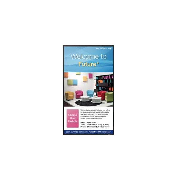 Sharp PN-E603 Full HD 60" Thin Professional Digital Signage LED Display/Monitor - Image 4