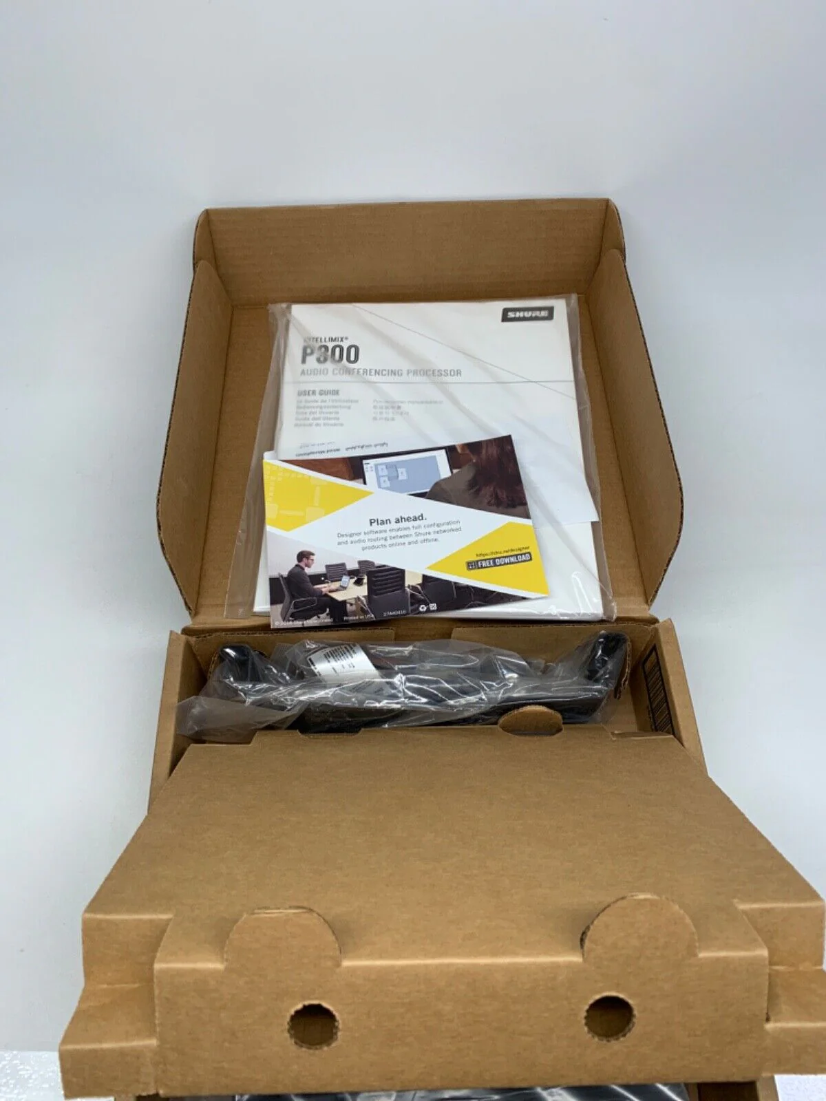 SHURE P300-IMX Audio Conferencing Processor with IntelliMix DSP (Dante) - Image 3