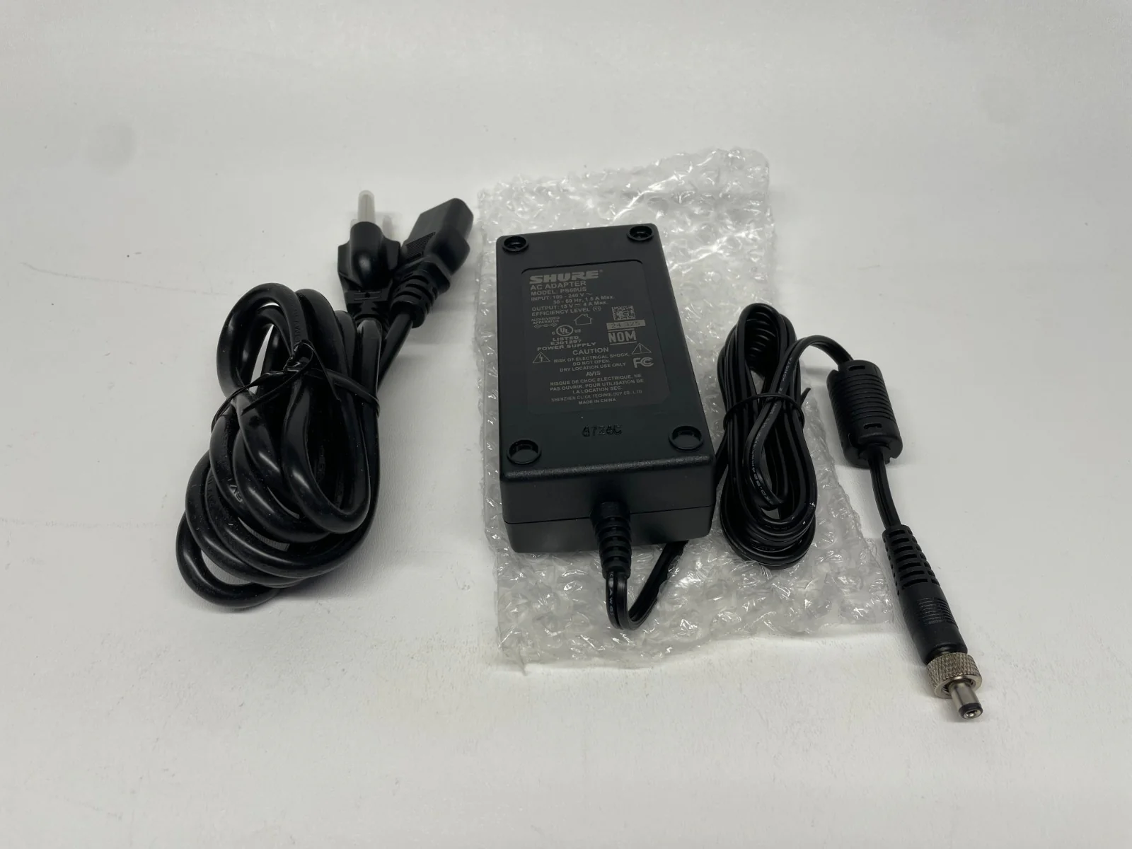 Shure PS60US Power Supply AC Adapter 100 - 240VAC ~ 50- 60Hz - Image 4