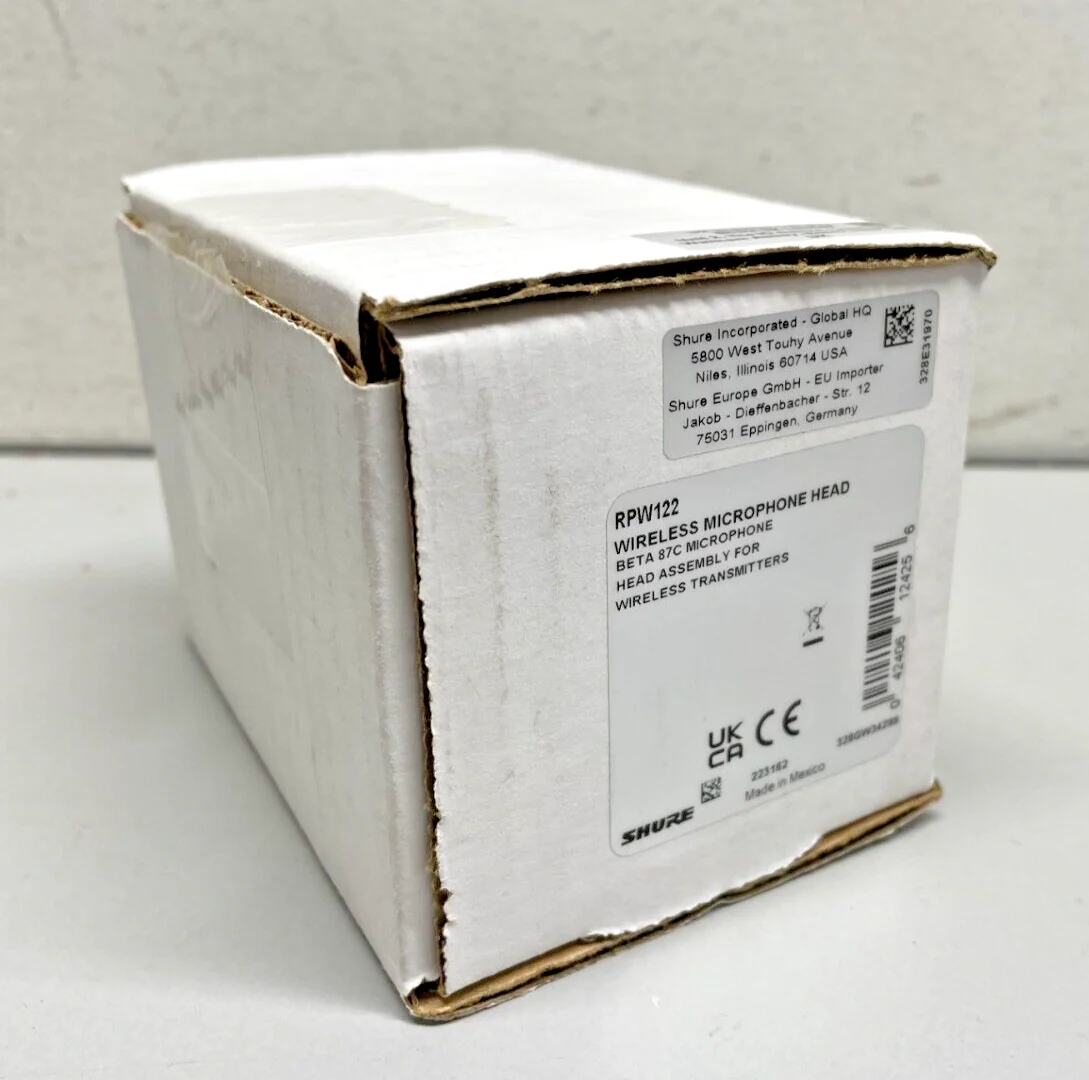 Shure RPW122/RPW-122 Wireless Microphone Head Beta 87C Cartridge for Transmitter - Image 2