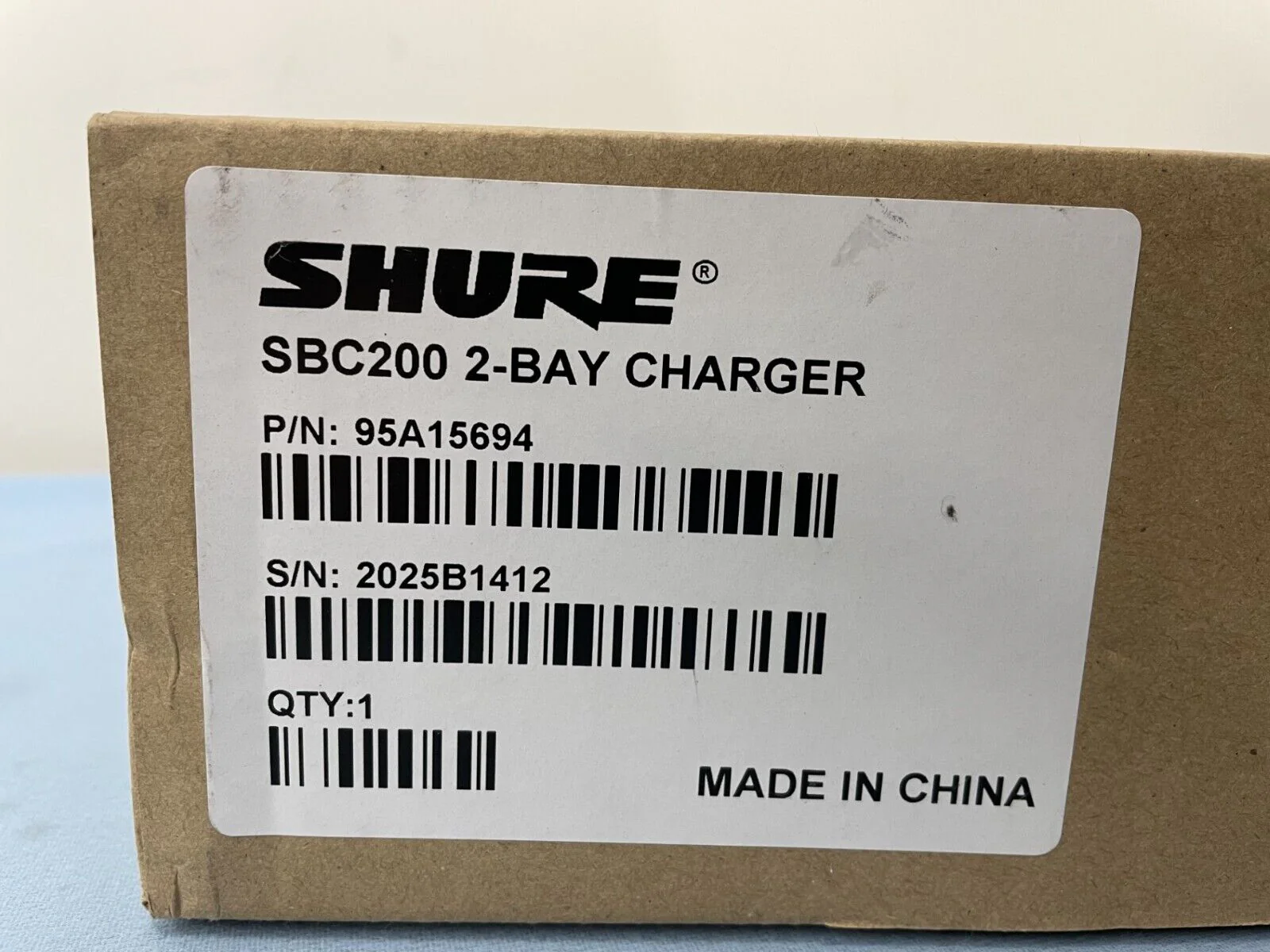 Shure SBC200 Dual Docking Charger / Microphone Recharging Base Station System - Image 2