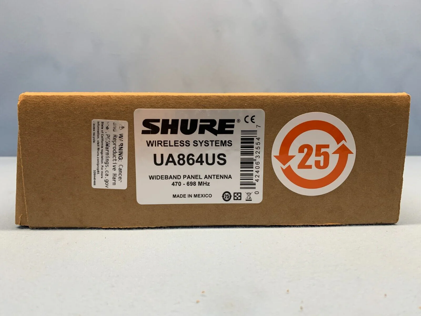 Shure UA864US Active Wideband UHF Wireless Omni Antenna Booster 470-698 Mhz - Image 4