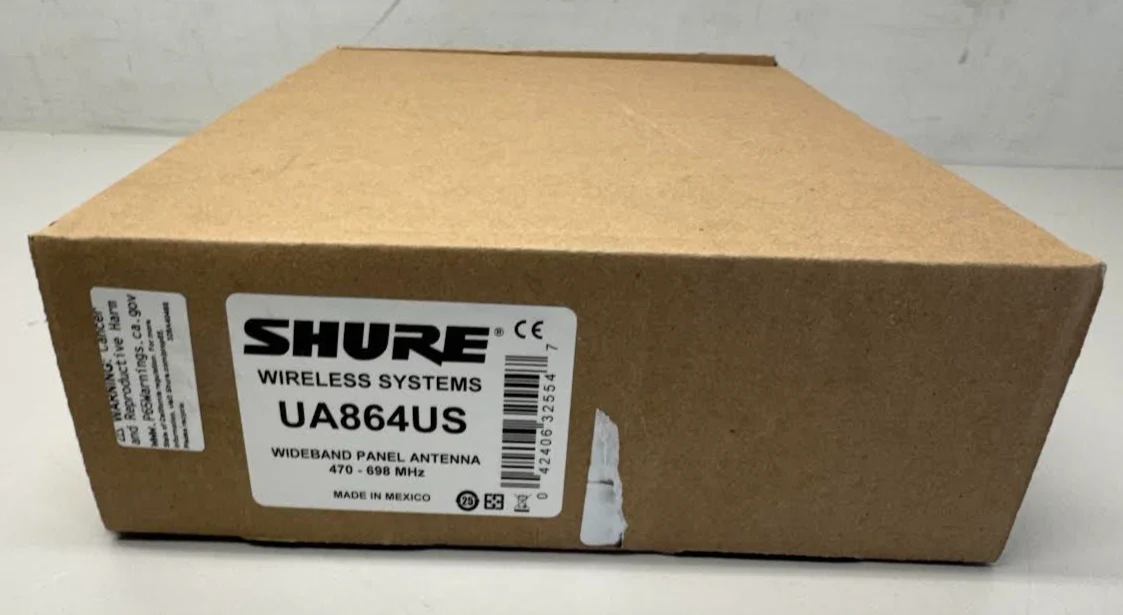 Shure UA864US Wall-Mounted Wideband Antenna (470-698 MHz) - Image 2