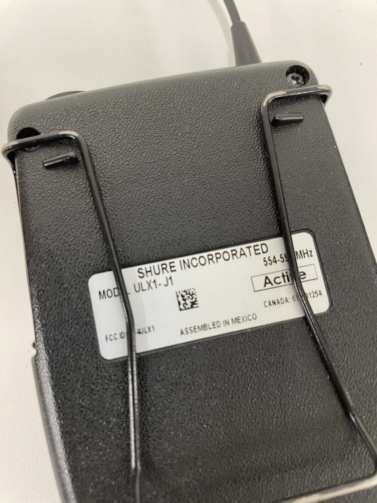 Shure ULX Professional UHF Wireless Headset Microphone System J1 554-590 MHz - Image 4