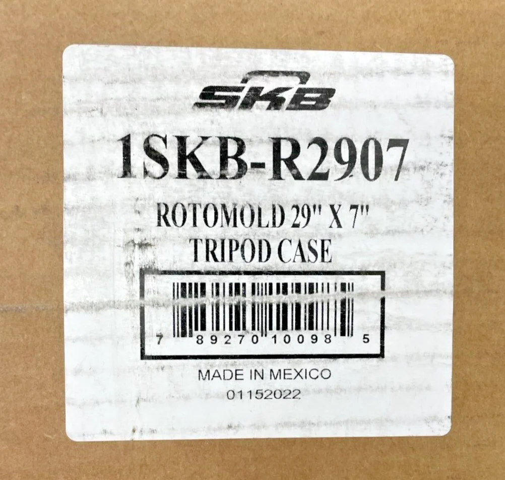 SKB 1SKB-R2907 Roto-Molded 29" Professional Tripod Travel / Transport Case - Image 4