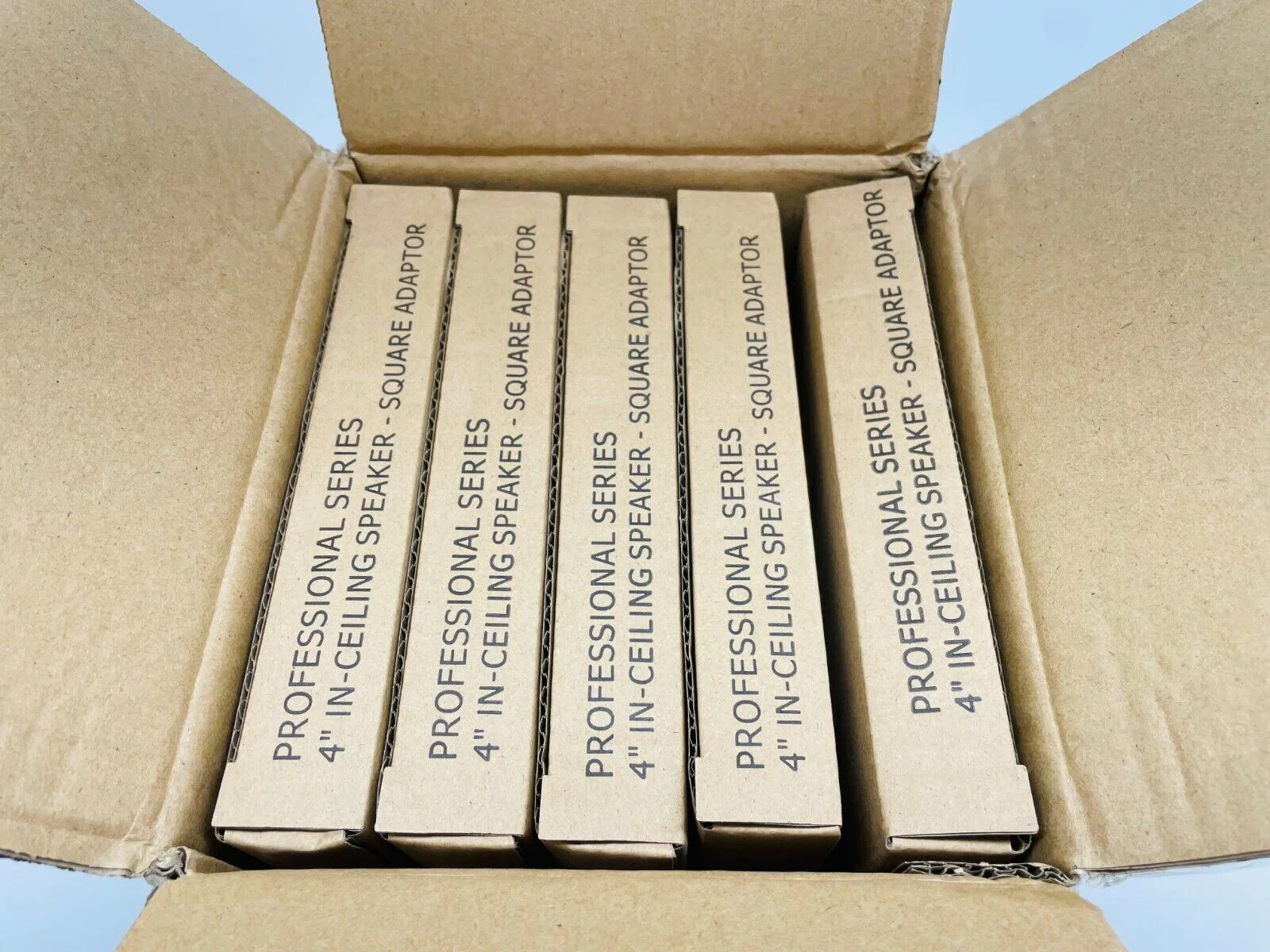 Sonance 40158 Professional Series 4" Square Adaptor White - LOT OF 5 PAIRS - Image 2