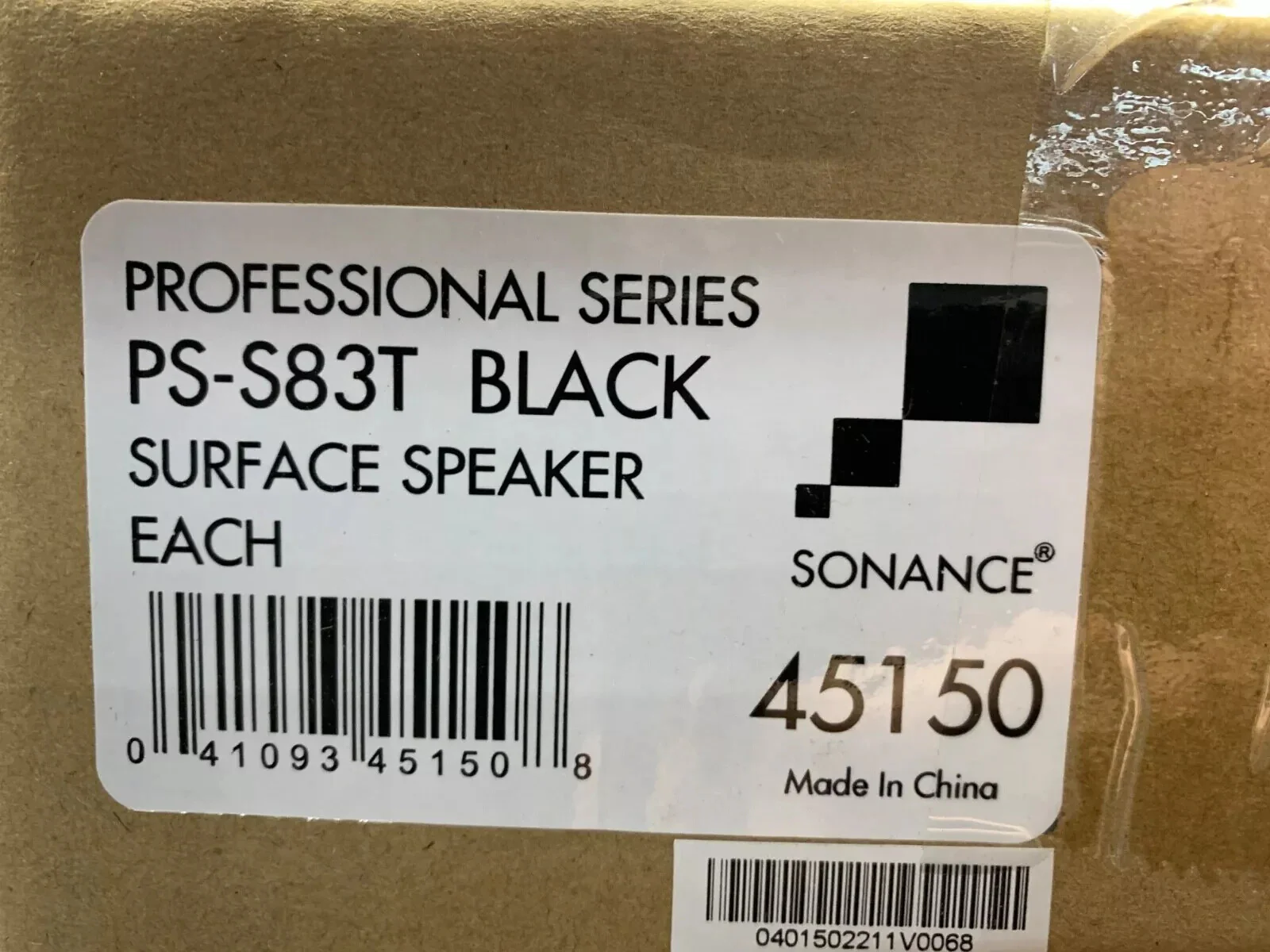 Sonance Professional Series PS-S83T (Black) 8" Surface-Mount Speaker (45150) - Image 2
