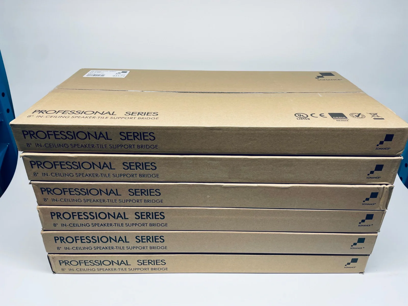 Sonance PS-C8R, In Ceiling Speaker Tile Bridge Support Metal Bracket - LOT OF 6