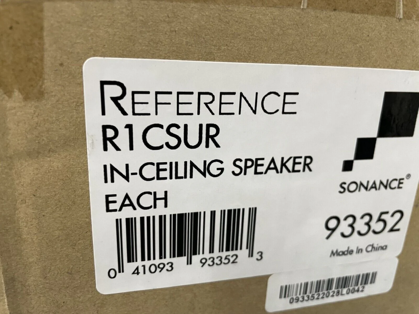 Sonance Reference R1 CSUR R1CSUR In-Ceiling Surround Sound Audio Loudspeaker NEW - Image 3