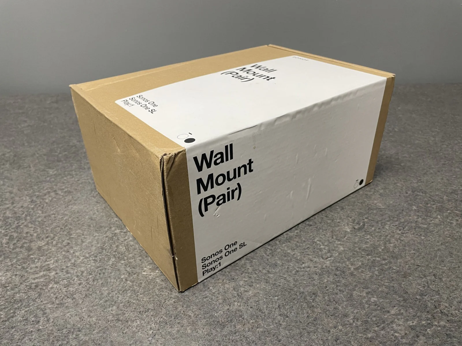 Sonos S1WMPWW1 Speaker Wall Mount for Sonos One, One SL, Play:1