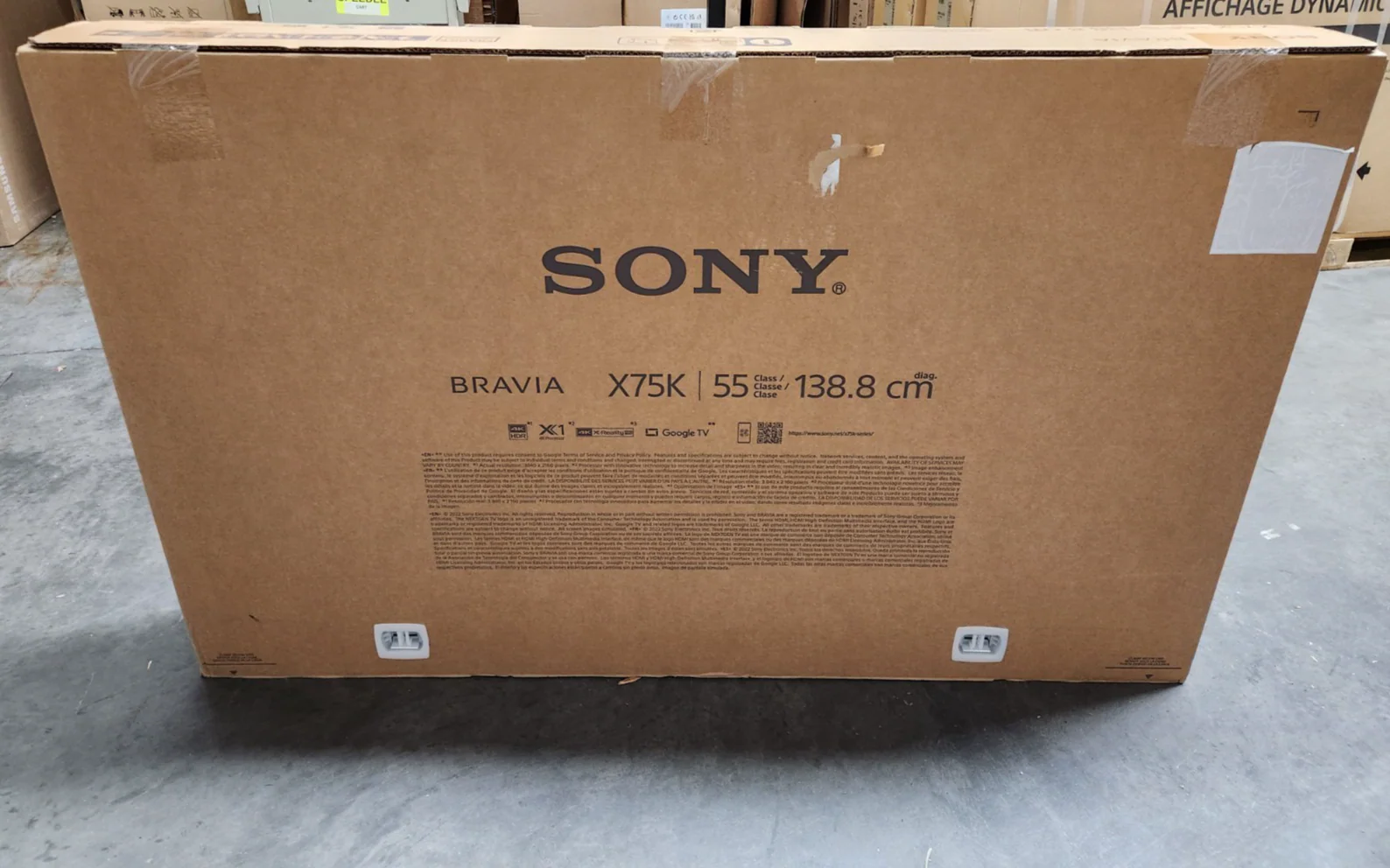 Sony FWD-55X75K 55" 4K HDR Smart Commercial Display and TV NEW - Image 2